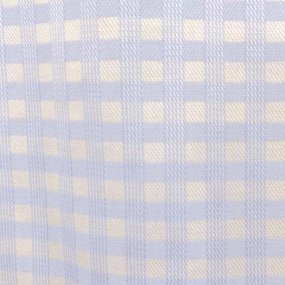 PRONTO Uomo Blue & White Gingham Pattern Shirt XXL - Picture 5 of 8
